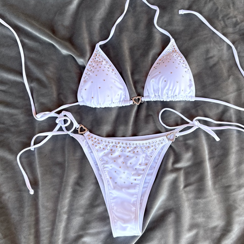 Bling bikini- bridal, honeymoon, bachelorette